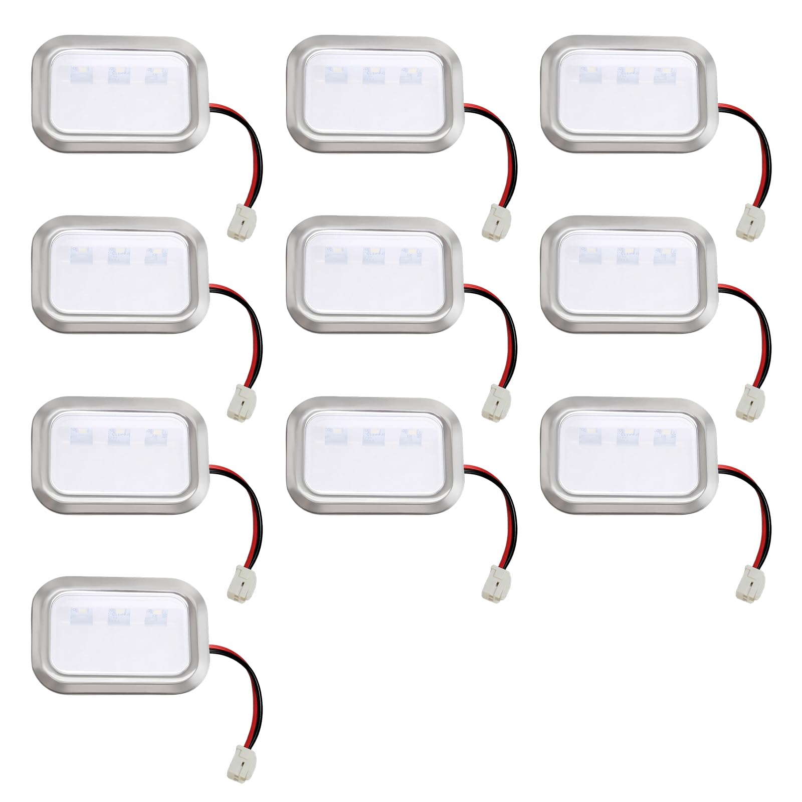 Photo 1 of W11484836 W11229041 Refrigerator LED Light Compatible with Whirlpool Kitchen Aid LED Module Replacement AP6990553 PS16221127 EAP16221127 (10PC)
