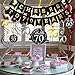 70th Birthday Decorations Kit- Konsait Cheers to 70 Years Banner Swallowtail Bunting Garland Sparkling Celebration 70 Hanging Swirls,Perfect 70 Years Old Party Supplies 70th Anniversary Decorations