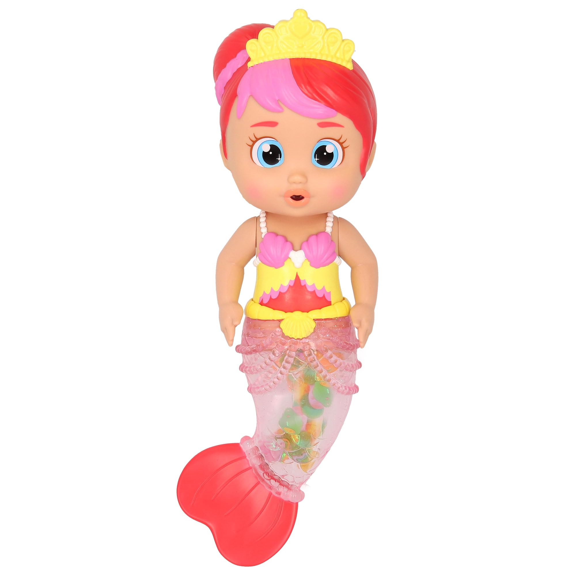 BLOOPIES Shimmer Mermaids Taylor - Collectible Bath and Water Toy A mermaid that squirts water and makes bubbles!-Gift Toy for Girls and Boys 18M+