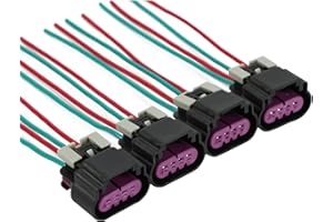 Ignition Coil Connector Plug Wire Harness for Chevy Traverse Colorado Caprice Impala Equinox, for GMC Acadia Canyon, for Cadi