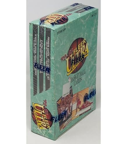 Amazon.com: 1992/93 Fleer Ultra Series 2 NBA Basketball HOBBY box
