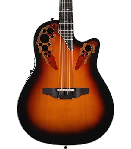 サイン付きポラロイド　win Amazon.com: Ovation Standard Balladeer 2751AX 12-string
