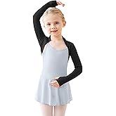 Modal Girls Kids Ballet Shrug Sweater Open Front Athletic Bolero Cardigan for Leotards