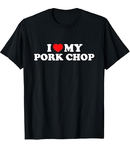 Amazon.com: Pork Chop - Funny t shirts for Men and Women