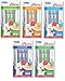 Ciao Churu Cat Treat Creamy Puree 5-Flavor Variety Pack (1 pack Chicken, 1 pack Tuna with Chicken, 1 pack Tuna, 1 pack Chicken with Scallop, 1 pack Tuna with Scallop)