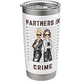 Partners In Crime - Just Remember - Cool Bestie Lover Stainless Steel Insulated Tumbler