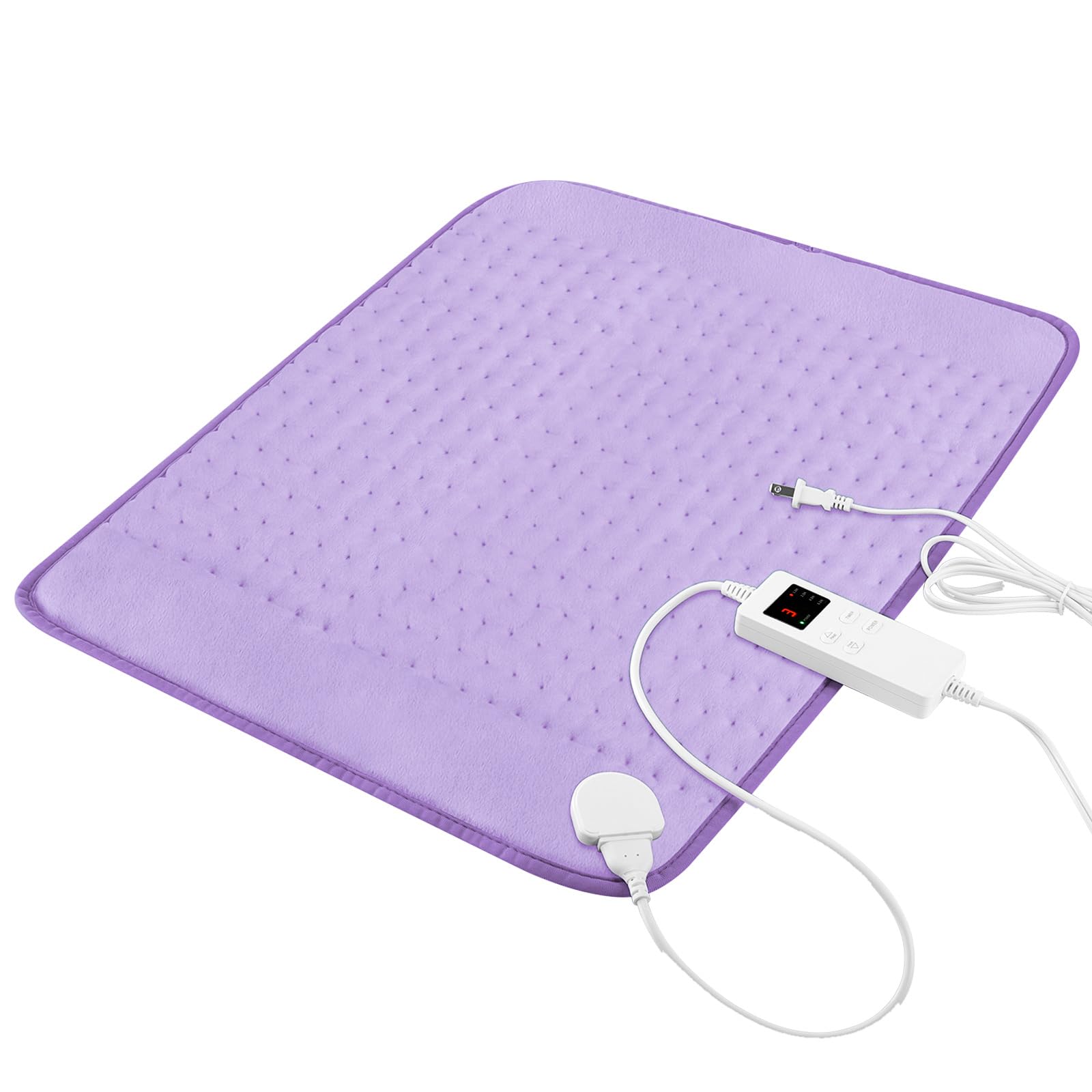 Photo 1 of Heating Pad for Back Pain & Cramps Relief, Electric Heating Pad for Neck/Shoulders/Legs/Arms/Knee, Dry&Moist Heating Pads, 6 Heat Settings, Auto Off, Machine Washable, Gifts for Women(20''x24'')