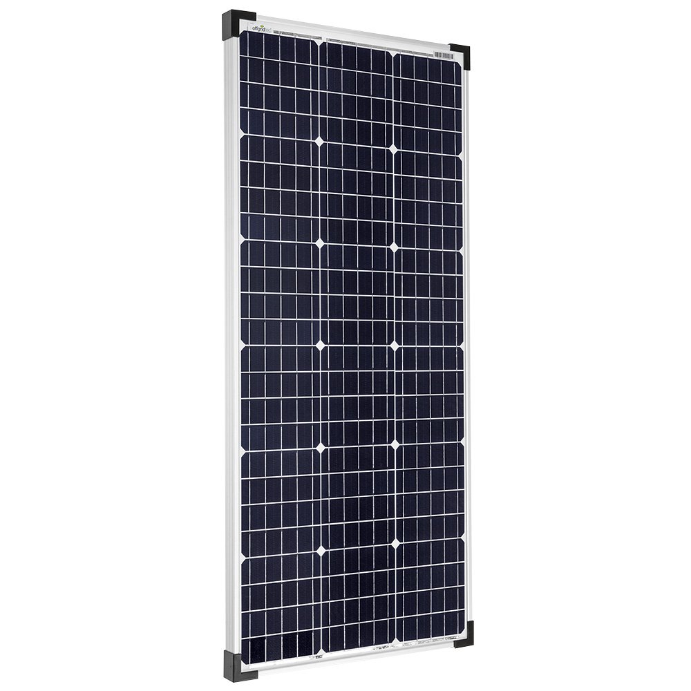 Offgridtec 100 W 36 V Monocrystalline Solar Panel Ideal for 12 V and 24 V Battery Charging