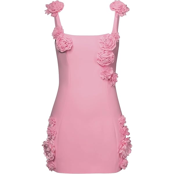 JW PEI Women's Blossoming Elegance Strapless Dress - Pink at Amazon Women's  Clothing store