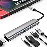 RREAKA Nintendo Switch Dock Portable Switch Charging Dock 4K HDMI TV Adapter Switch Docking Station Charger with USB 3.0…