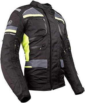 Amazon Com Agvsport Mojave Mens Thermal All Season Motorcycle Jacket Ce Armor Automotive
