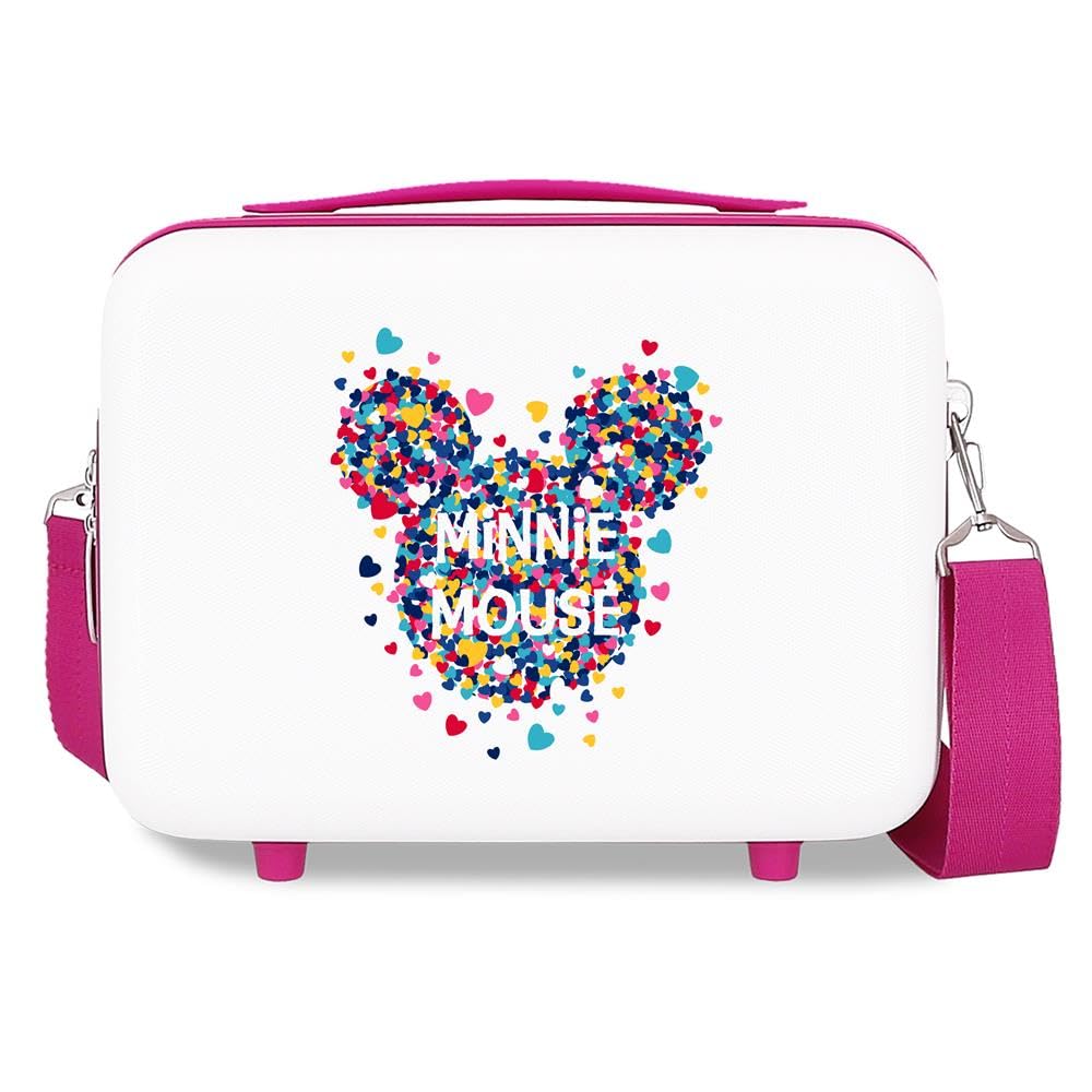 Disney Minnie Magic Adaptable Beauty Case White 29x21x15 cms ABS