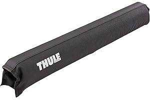 Thule Surf Pad Narrow 20", Minimalist Design to Carry surf & Paddle Boards, Foam Pads Protect Your Board, Not for Square Bars
