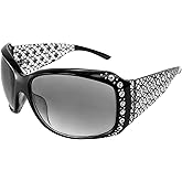 Global Vision Bonanza Women's Western Sunglasses Black Frame Smoke Gradient Lenses