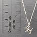 Tiny Beagle Necklace - 925 Sterling Silver