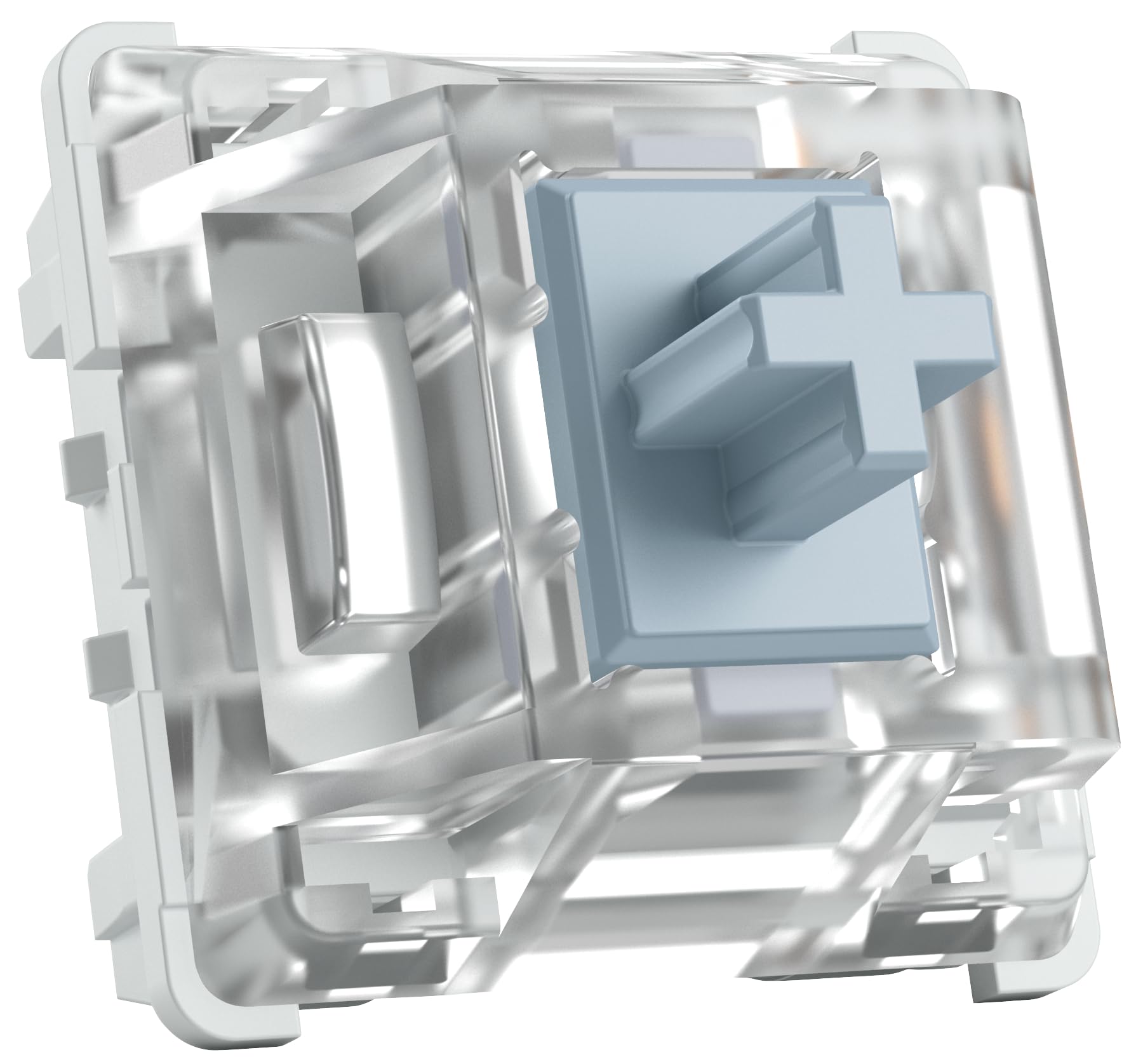 GLORIOUS Kailh Speed Silver Mechanical Keyboard Switches: Ultra-Fast Linear 120-Pack - Engineered for Competitive Gaming