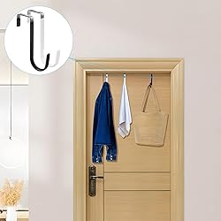 FYY 6PCS Over The Door Hooks, Door Hangers Hooks