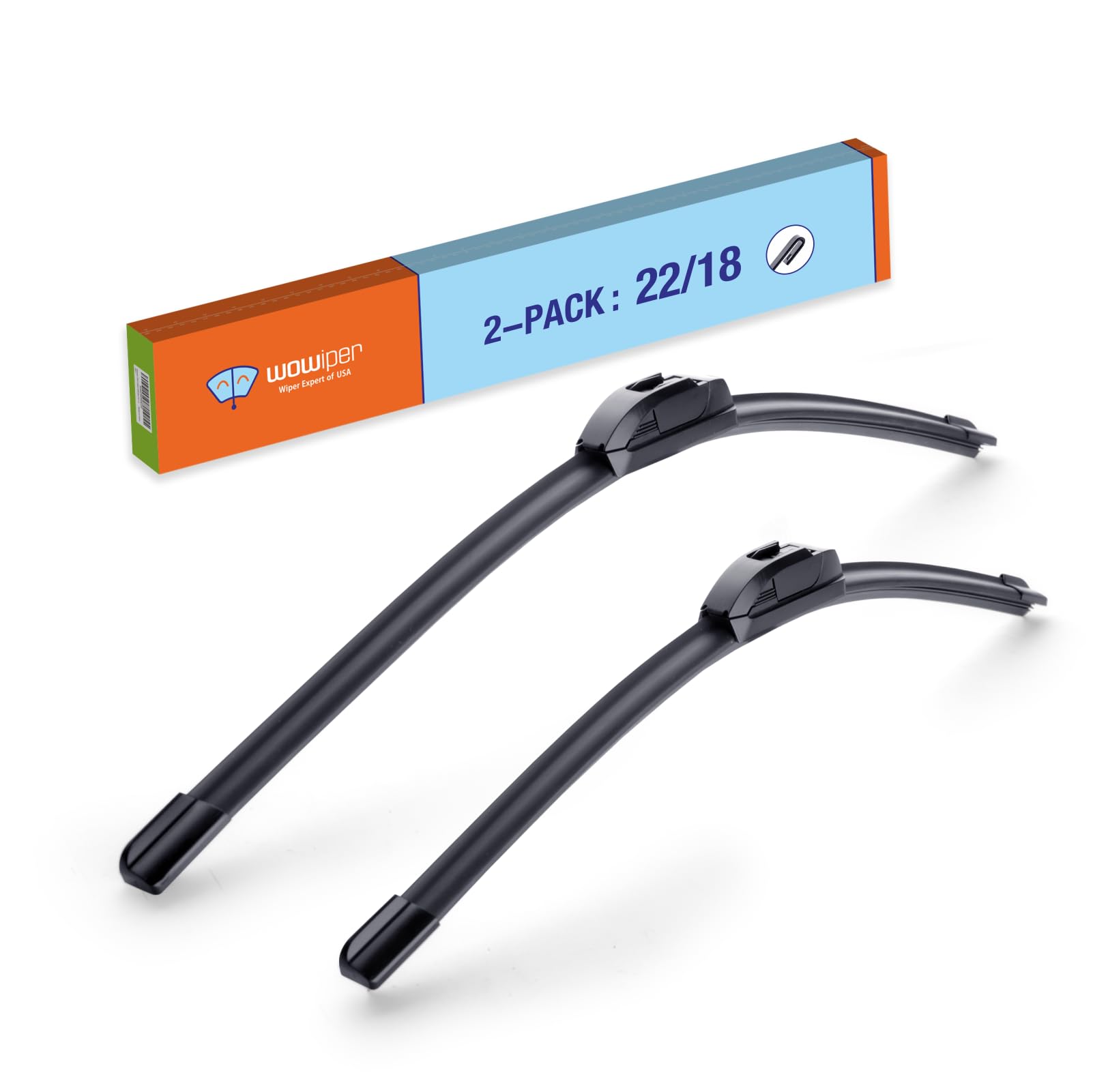 WOWIPER OE Quality Windshield Wiper Blades - 22 and