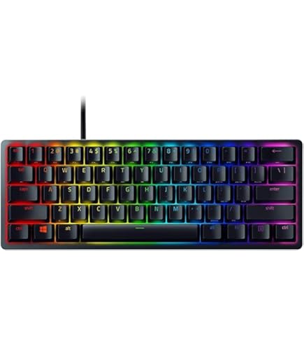 Amazon.com: Razer Huntsman Mini (Purple Switch) - Compact 60