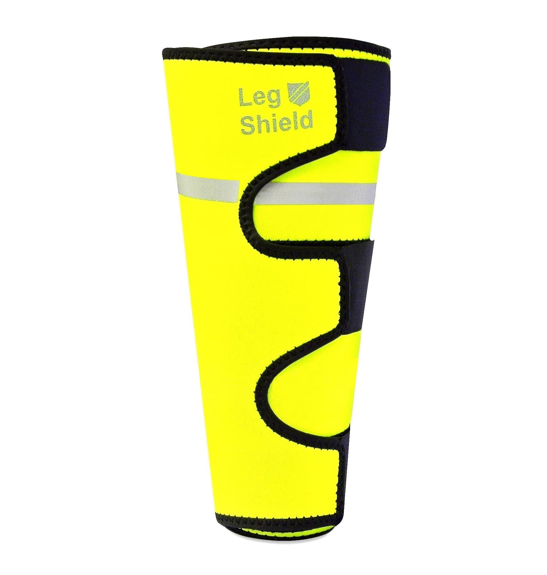 Leg Shield Bike Trouser Protector - Completely Protects Cyclist's Trousers from Grease and Chain Unlike Existing Straps and Clips - Comfortable, Snug Fit, Easy On/Off (1 Unit)