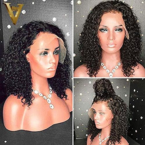 ALI V Hair 13x6 Full Lace Wigs For Black Women Pre Plucked Lace Front Wigs with Baby Hair Bleached Knots(10inch,150density)