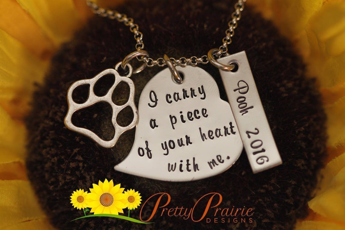 dog loss necklace