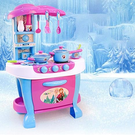 Amazon Co Jp Hopefull おままごとセット アナと雪の女王 キッチンおもちゃ ままごと遊び 子供おもちゃ ごっこ遊び エコプラスチック製 安全無毒 料理台 調理器具 食器 シミュレーション 知育玩具 子供おもちゃ 誕生日プレゼント クリスマス プレゼント 入園祝い 27点