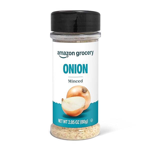 AMAZON GROCERY, MINCED ONION, 2.85 OZ (PREVIOUSLY HAPPY BELLY, PACKAGING MAY VARY)