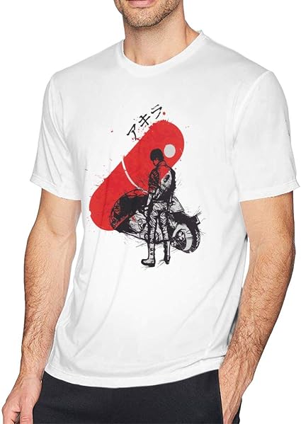 Anquyiceng Akira Mens Soft Tee White: Amazon.ca: Clothing ...