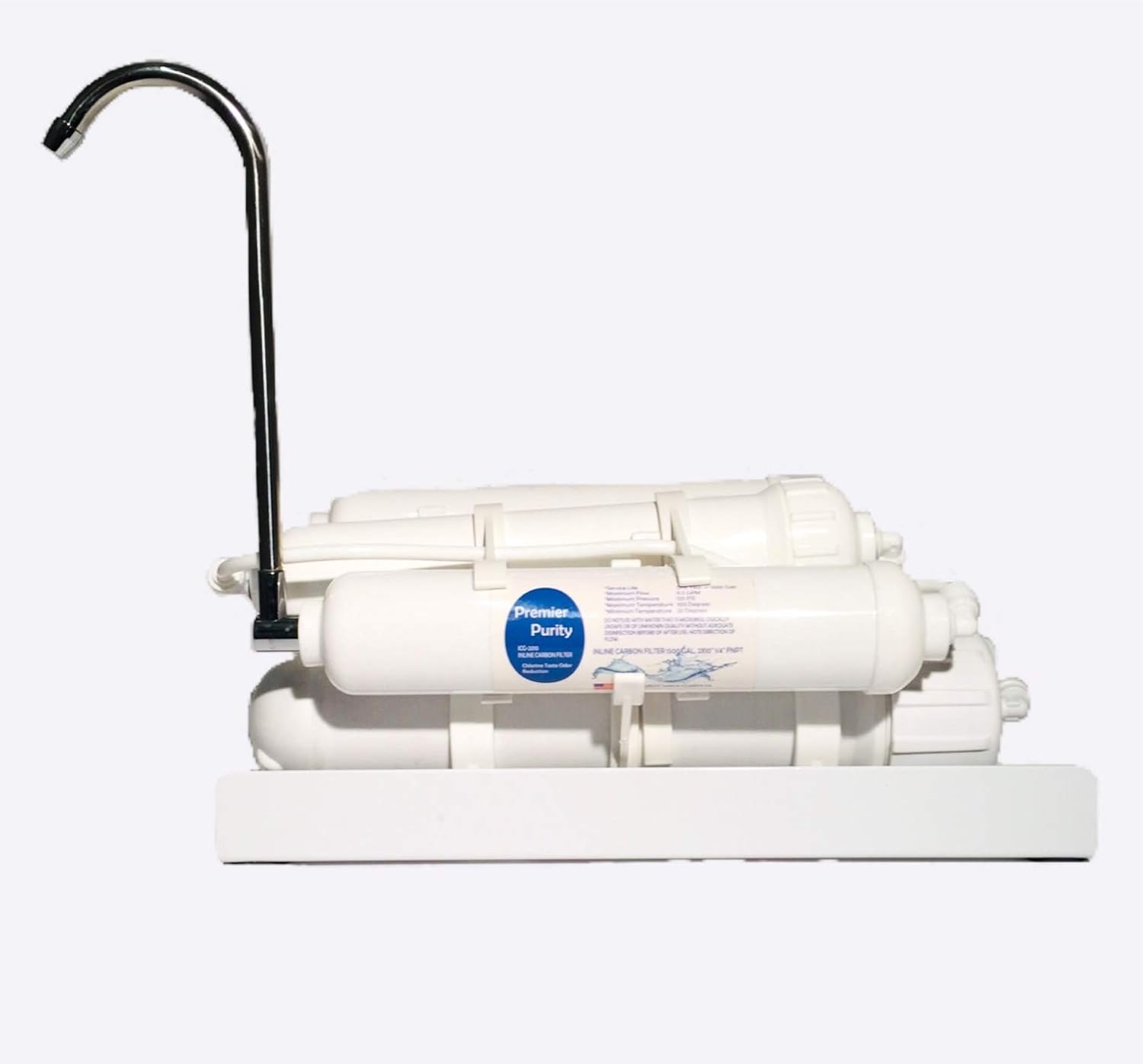 Portable Travel Countertop Reverse Osmosis Drinking Water Filter