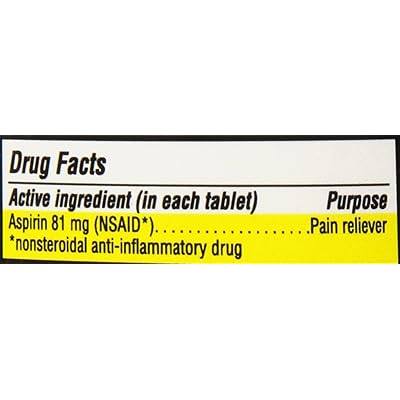 Generic Aspirin 81 Mg