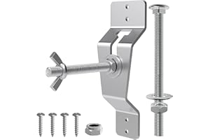 KOPKIO Wall Mount Spare Tire Carrier for Enclosed Trailers, Spare Tire Carrier Bracket for Enclosed Trailer, Mount Your Spare Tire Directly to The Wall of Your Trailer Fasten Tire