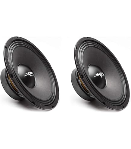 Amazon.com: (2) Skar Audio FSX10-8 400-Watt 10-Inch 8 Ohm MID