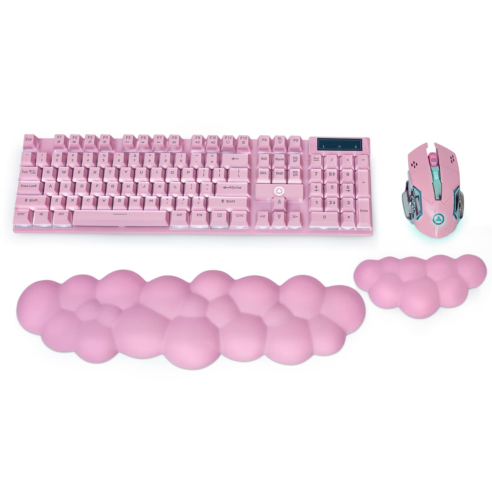 DHUJBFF Keyboard Wrist Rest, Memory Foam Wrist Rest