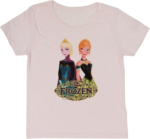 Amazon Co Jp ディズニー アナと雪の女王 アナ エルサ オラフ 半袖tシャツ ピンク レディース 身丈64cm Awds3073 おもちゃ