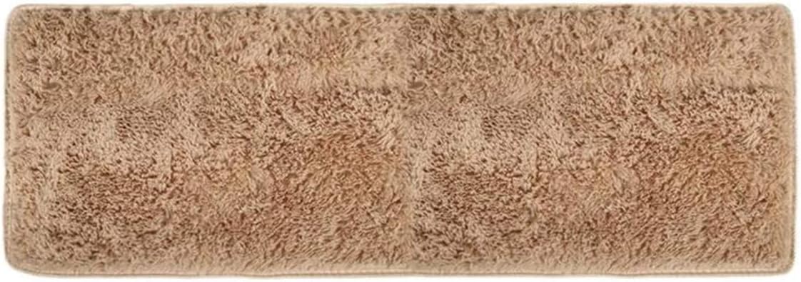 GrandSiri 1 Pc Fluffy Fur Polypropylene Fiber Floor Rugs Powerful Popular Anti Slip Soft Cushions Pads Set Shower Room Decor Washable Foot Gift, Type-04