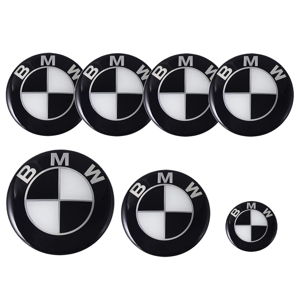 Buy Jerock Emblem for BMW, Logo Replacement Hood and Trunk and Wheel