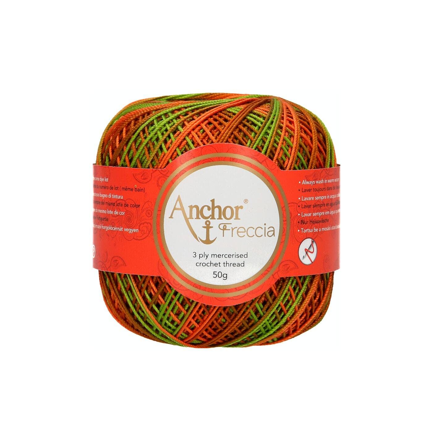 Anchor Crochet Yarn, Cotton, 9464, Stärke 6 — image 1