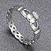SOMEN TUNGSTEN Women's Claddagh Irish Ring Love Heart Celtic Knot Crown Engagement Wedding Band Size 3-13