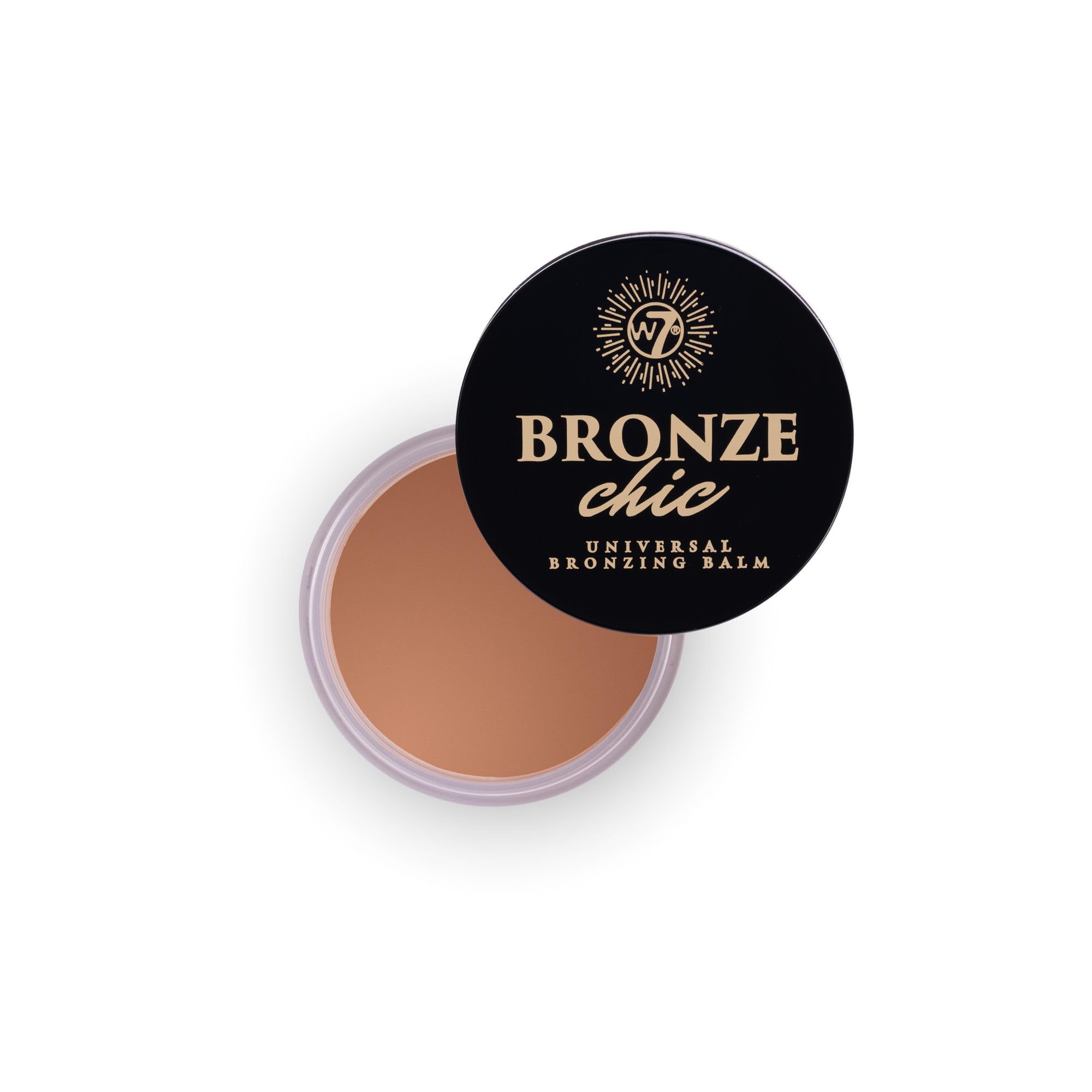 W7 Bronze Chic Bronzer - Cream Bronzing Balm - Contouring & Highlighting Vegan Makeup