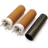 2x Welding Gun Core 142.718 Element Heating Core Fit For LEISTER TRIAC ST and AT 123.895 Heat Gun Attachments 120V/1550W Type A For Welder + 1xThermal Insulation Sleeve