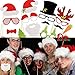 TINKSKY Christmas Party Photo Booth Props Creative Happy Christmas Pose Sign Kit for Party Decoration 32pcs/Set
