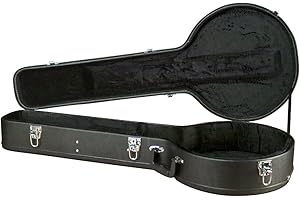 Carrion C-2901 Black Hardshell 5 -String Resonator Banjo Case
