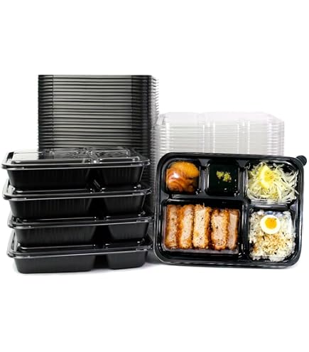 BIDBUYCHANEL マグネット式空箱5個セット Amazon.com: EquipmentBlvd Black Plastic 5 Compartment Japanese