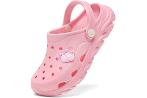 Cubufly Kids Boys Girls Clog Garden Shoes Slip On Slide Sandals Beach Water Shoes for Toddler/Little Kid/Big Kid/Children