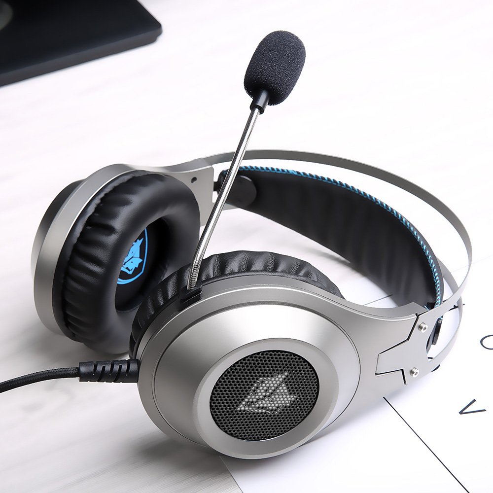 Ps4 Xbox One Pc Gaming Headset Micolindun Over Ear Stereo