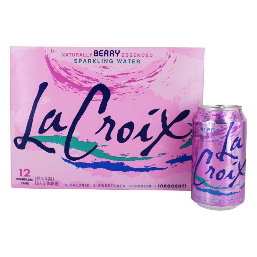LaCroix 100 Natural Sparkling Water Berry 12 Can(s)