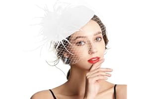 Takmor Kentucky Derby Fascinators for Women, Fascinators for Women Tea Party Fascinator for Women for Cocktail Church Wedding