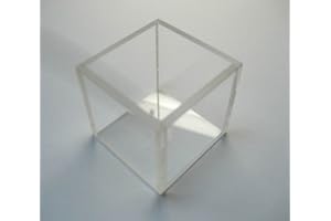 SCIENCE OUTLET Customized Glass Fluorescence Cuvette,Large Cuvette, Id:50mm X50 Mm X 50mm, Volume 112.5ml, Large Cell,Large Cuvettes