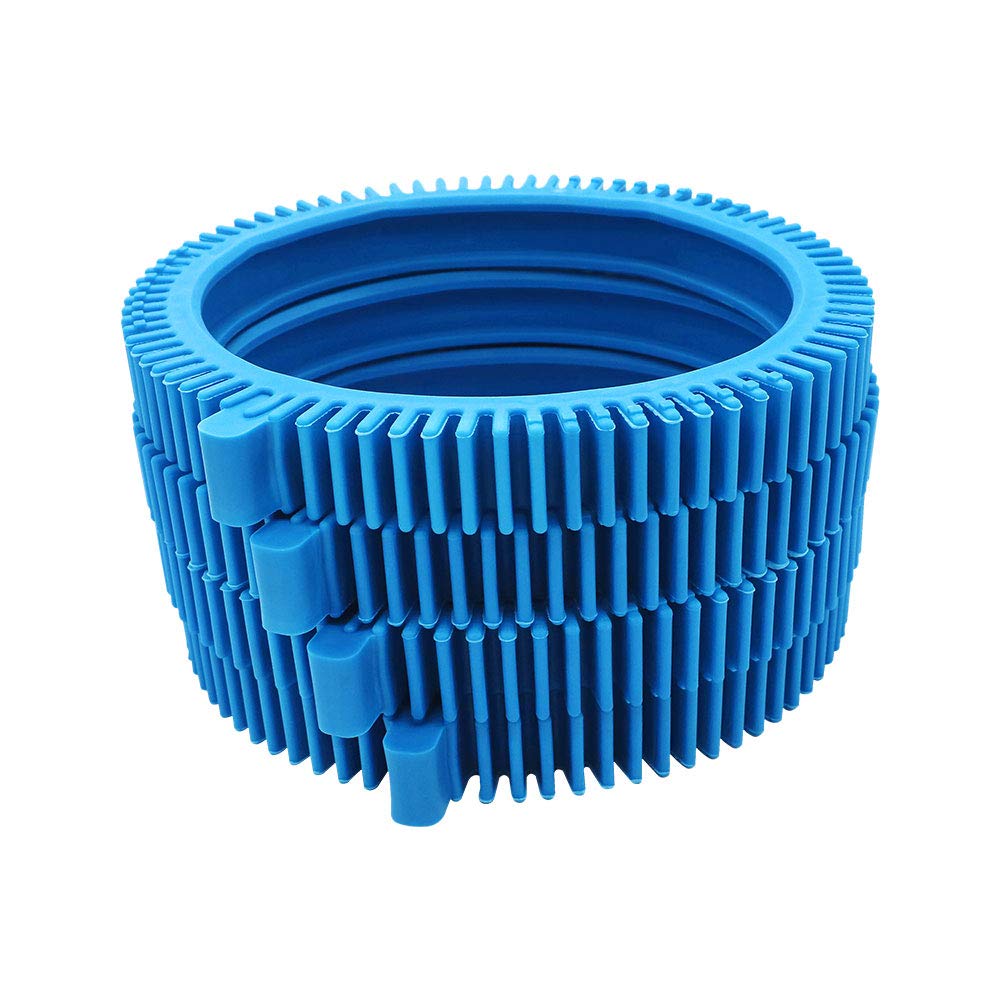 Photo 1 of AMI PARTS 896584000-143 Pool Cleaner Front Tire with Humps for Concrete Pools Fits for Poolvergnuegen Cleaners 4 Pack